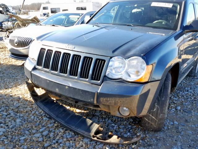 1J8GR48K78C122861 - 2008 JEEP GRAND CHER BLUE photo 9