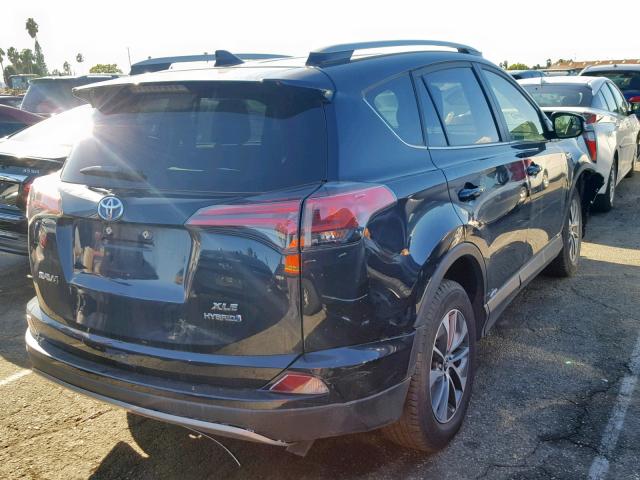 JTMRJREV5HD148534 - 2017 TOYOTA RAV4 HV LE BLUE photo 4