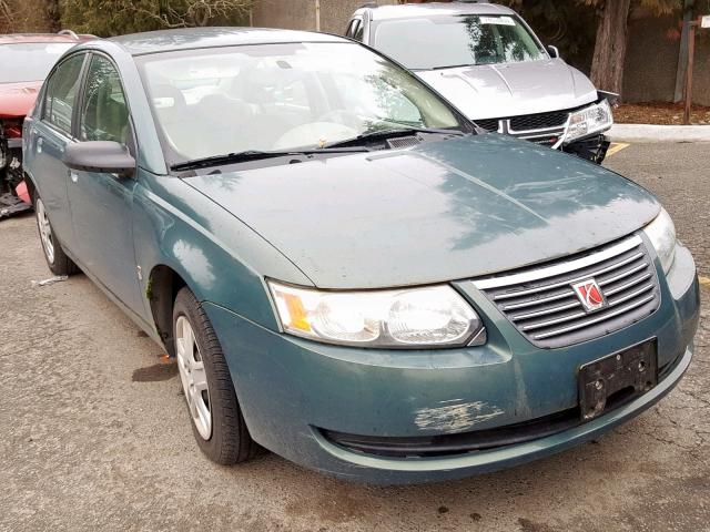 1G8AJ58F16Z179591 - 2006 SATURN ION LEVEL GREEN photo 1