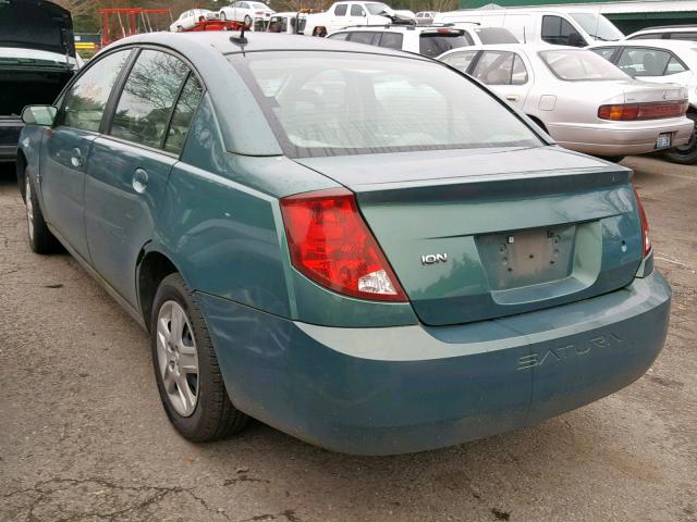 1G8AJ58F16Z179591 - 2006 SATURN ION LEVEL GREEN photo 3