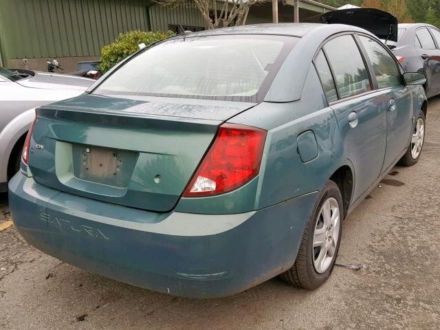 1G8AJ58F16Z179591 - 2006 SATURN ION LEVEL GREEN photo 4