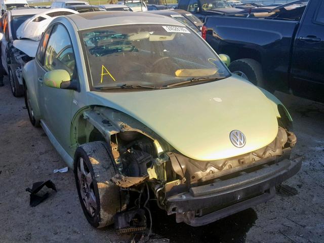 3VWDD21C51M431181 - 2001 VOLKSWAGEN NEW BEETLE Yaşıl foto 1