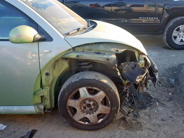 3VWDD21C51M431181 - 2001 VOLKSWAGEN NEW BEETLE Yaşıl foto 9
