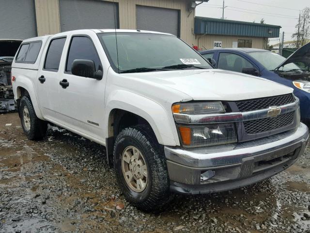 1GCDT136758199796 - 2005 CHEVROLET COLORADO WHITE photo 1