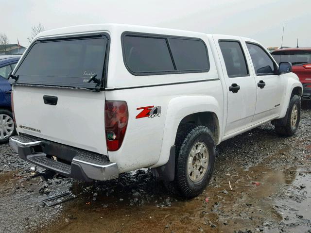 1GCDT136758199796 - 2005 CHEVROLET COLORADO WHITE photo 4