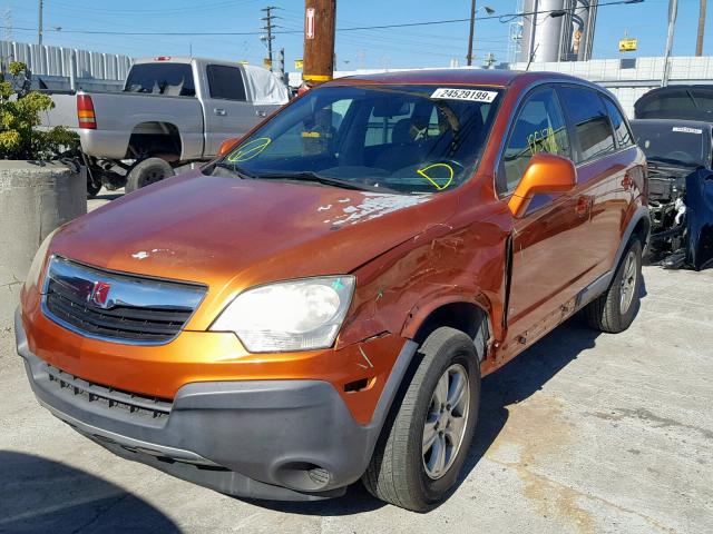 3GSCL33P58S653592 - 2008 SATURN VUE XE ORANGE photo 2