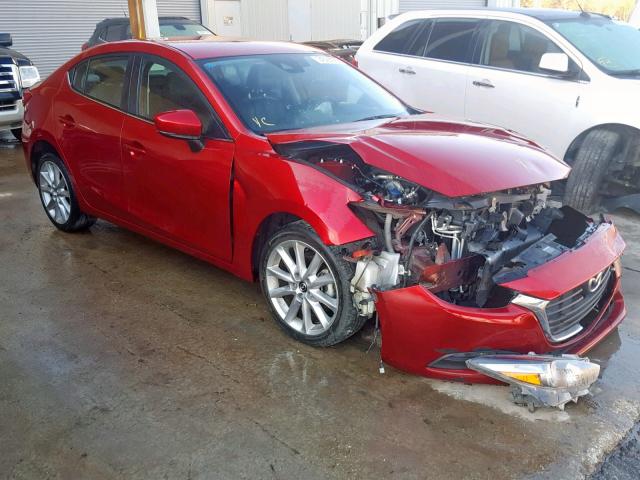 3MZBN1V79HM111254 - 2017 MAZDA 3 TOURING RED photo 1