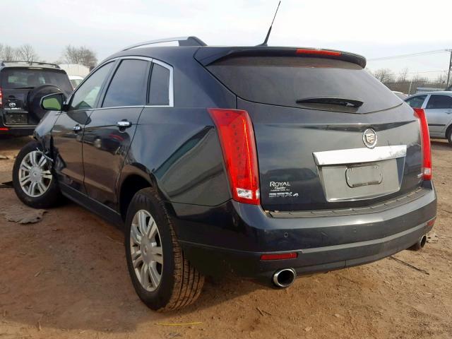 3GYFNDE33CS580356 - 2012 CADILLAC SRX LUXURY BLACK photo 3