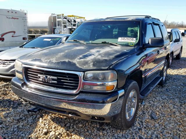 1GKEK13T4YJ178189 - 2000 GMC YUKON BLACK photo 2