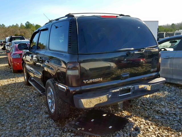 1GKEK13T4YJ178189 - 2000 GMC YUKON BLACK photo 3