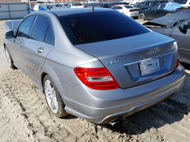 WDDGF4HB5EA966085 - 2014 MERCEDES-BENZ C 250 GRAY photo 3