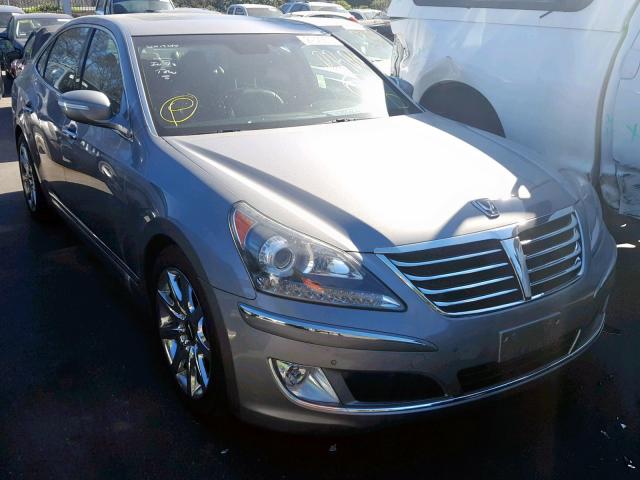 KMHGH4JF5BU029065 - 2011 HYUNDAI EQUUS SIGN SILVER photo 1