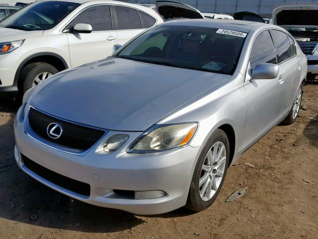 JTHBH96S965019154 - 2006 LEXUS GS GENERAT SILVER photo 2