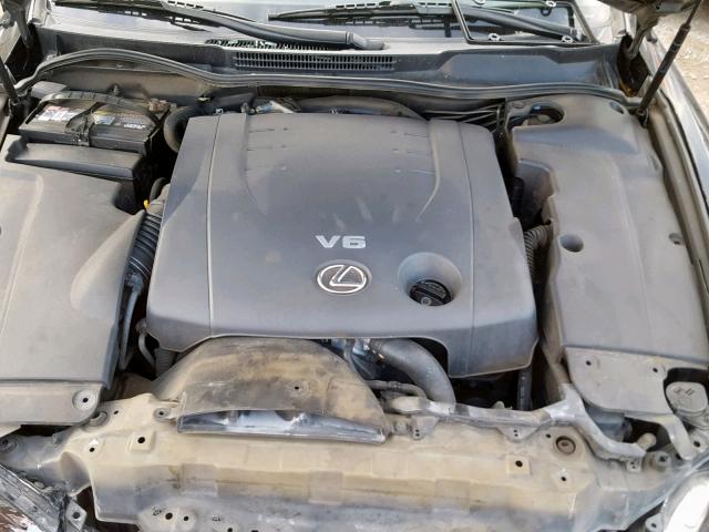 JTHBK262282067480 - 2008 LEXUS IS 250 BLACK photo 7