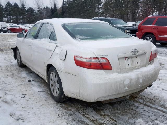 4T4BE46K99R114838 - 2009 TOYOTA CAMRY BASE WHITE photo 3