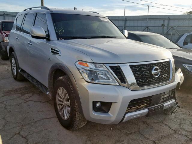 JN8AY2NC0H9506208 - 2017 NISSAN ARMADA SV SILVER photo 1