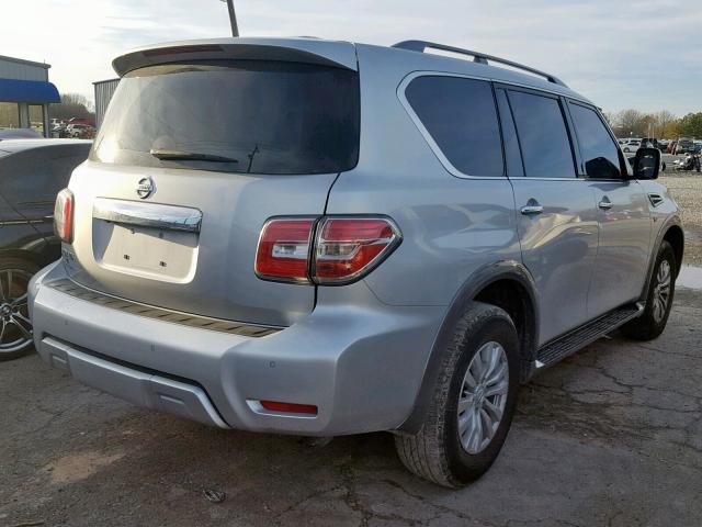 JN8AY2NC0H9506208 - 2017 NISSAN ARMADA SV SILVER photo 4