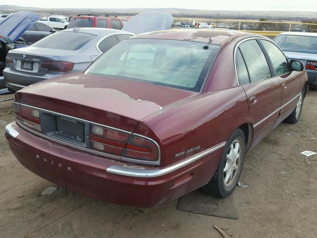 1G4CW54K524212355 - 2002 BUICK PARK AVENU MAROON photo 4