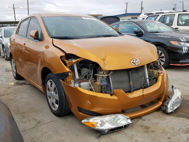 2T1KU40E59C075280 - 2009 TOYOTA COROLLA MA ORANGE photo 1