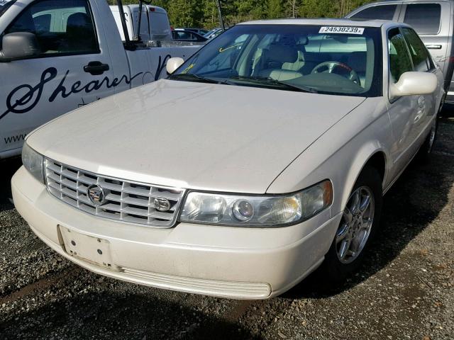 1G6KS54Y82U120756 - 2002 CADILLAC SEVILLE SL WHITE photo 2