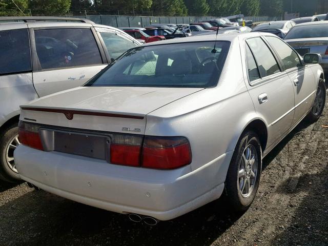 1G6KS54Y82U120756 - 2002 CADILLAC SEVILLE SL WHITE photo 4