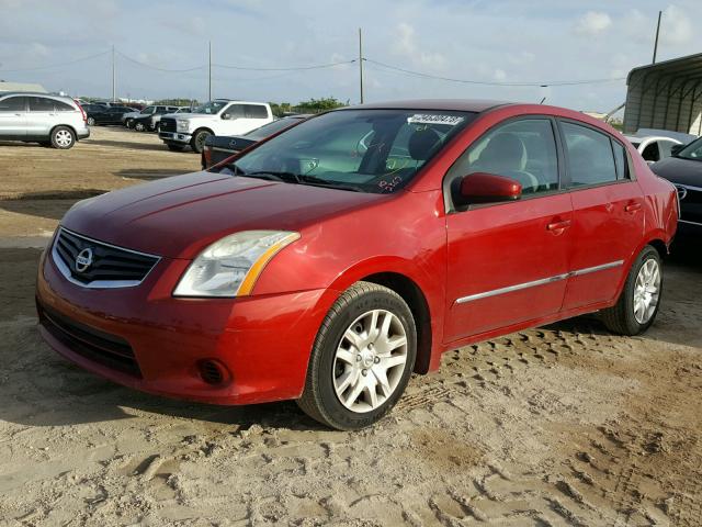 3N1AB6AP8AL652367 - 2010 NISSAN SENTRA 2.0 RED photo 2