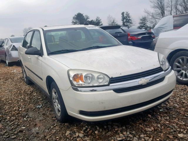 1G1ZS52F04F129934 - 2004 CHEVROLET MALIBU WHITE photo 1