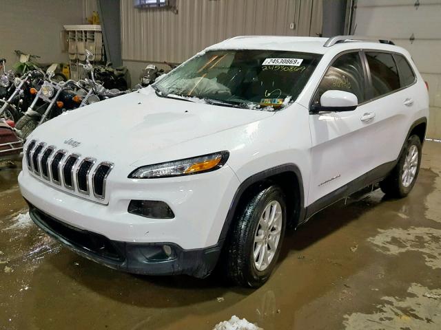 1C4PJMCB5FW685957 - 2015 JEEP CHEROKEE L WHITE photo 2