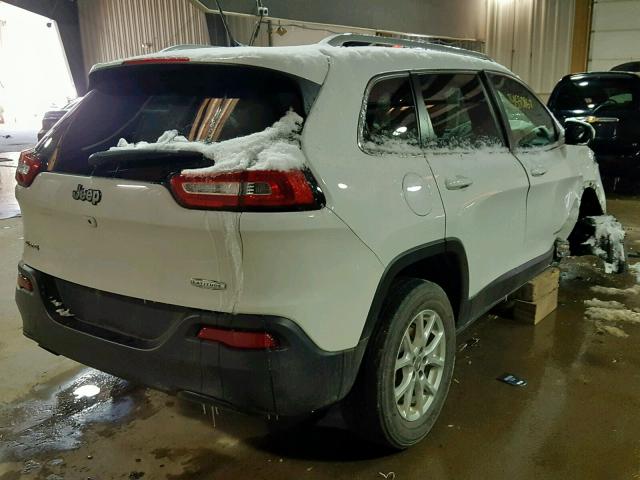 1C4PJMCB5FW685957 - 2015 JEEP CHEROKEE L WHITE photo 4