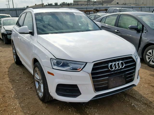 WA1BCCFS4HR009716 - 2017 AUDI Q3 PREMIUM WHITE photo 1