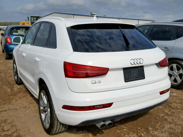 WA1BCCFS4HR009716 - 2017 AUDI Q3 PREMIUM WHITE photo 3