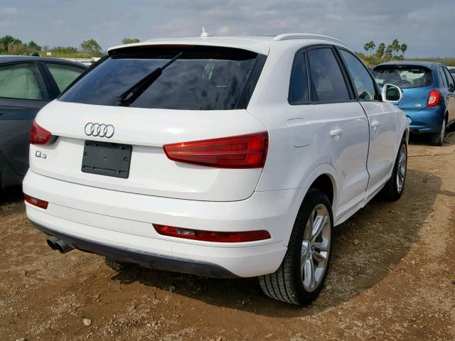 WA1BCCFS4HR009716 - 2017 AUDI Q3 PREMIUM WHITE photo 4