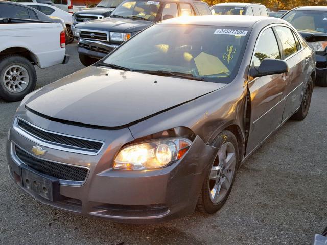 1G1ZB5E08CF219676 - 2012 CHEVROLET MALIBU LS GRAY photo 2