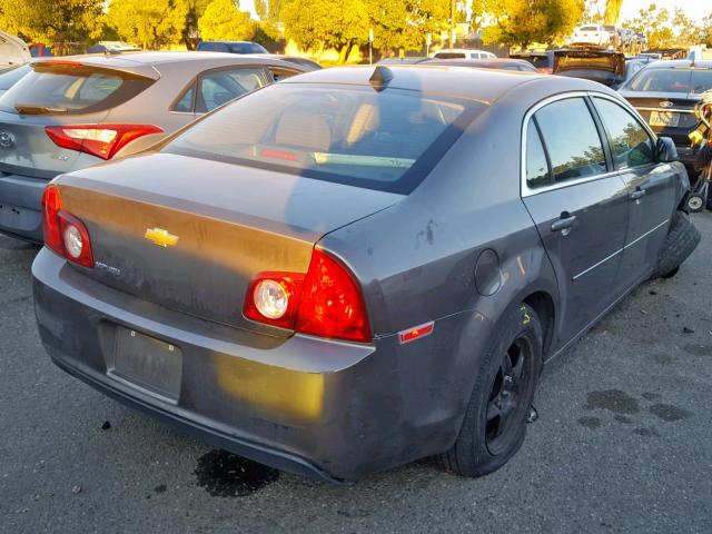 1G1ZB5E08CF219676 - 2012 CHEVROLET MALIBU LS GRAY photo 4