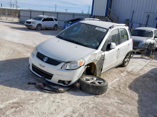 JS2YB417796203144 - 2009 SUZUKI SX4 TOURIN WHITE photo 2