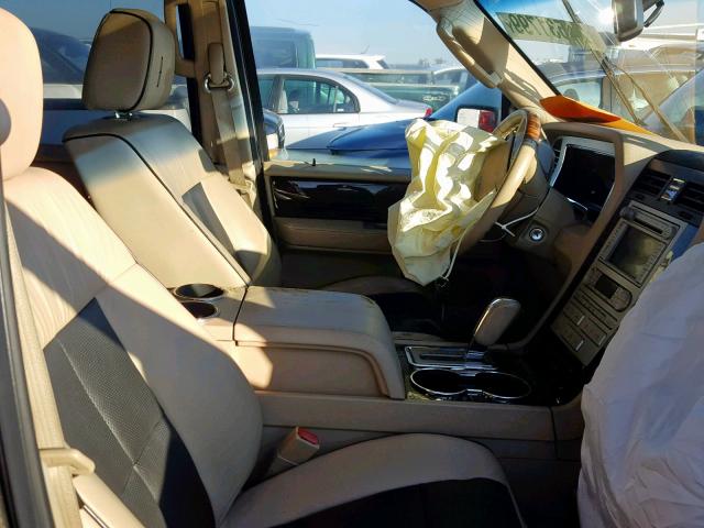 5LMFU28588LJ01896 - 2008 LINCOLN NAVIGATOR Marron photo 5