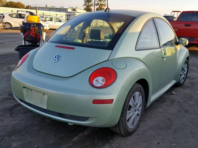 3VWPG31C78M525860 - 2008 VOLKSWAGEN NEW BEETLE GREEN photo 4