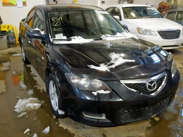 JM1BK32F981178971 - 2008 MAZDA 3 I BLACK photo 1