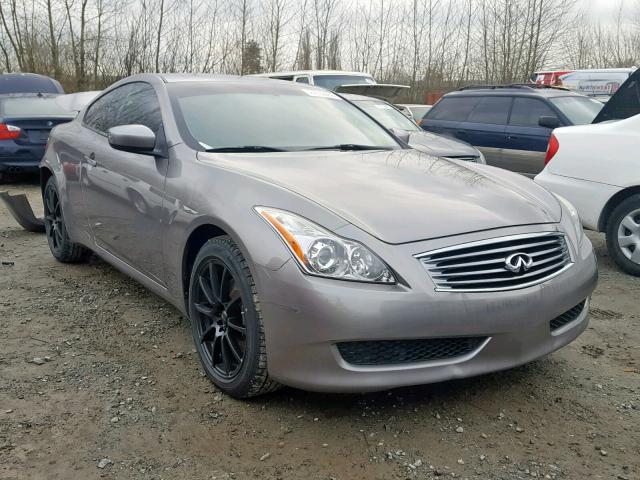 JNKCV64F69M653484 - 2009 INFINITI G37 GRAY photo 1