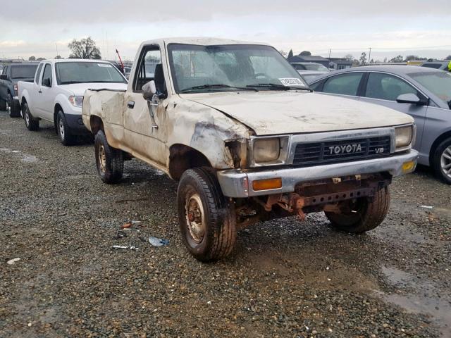 JT4VN02D6K2000728 - 1989 TOYOTA PICKUP 1/2 BEIGE photo 1