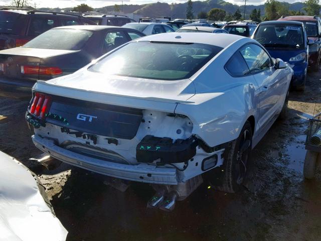 1FA6P8CF5J5145159 - 2018 FORD MUSTANG GT WHITE photo 4