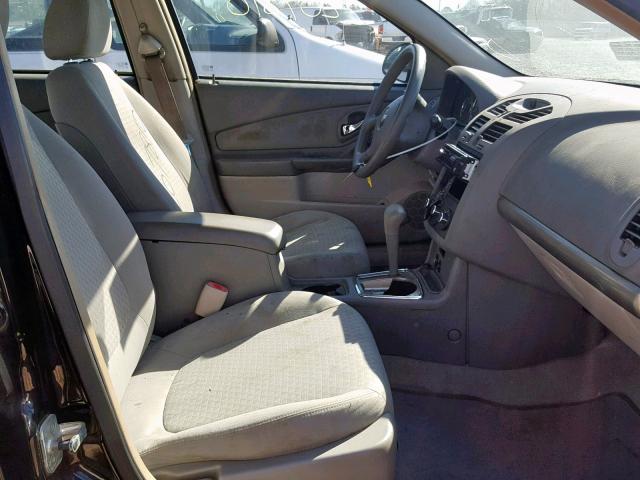 1G1ZS51896F247518 - 2006 CHEVROLET MALIBU LS BLACK photo 5