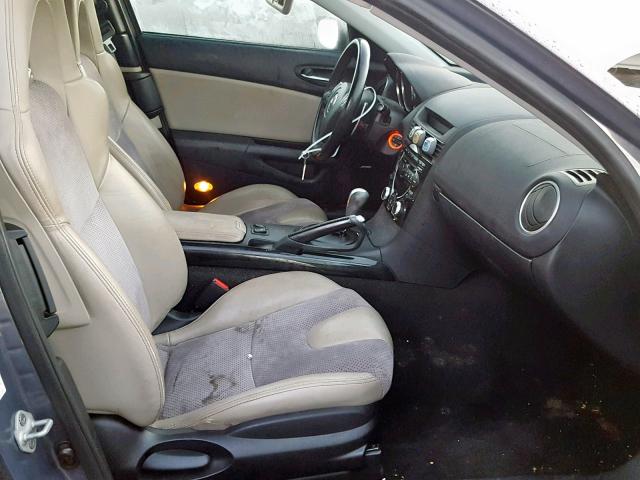 JM1FE173260205748 - 2006 MAZDA RX8 SILVER photo 5