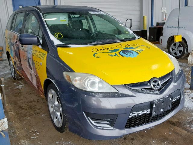 JM1CR293890335712 - 2009 MAZDA 5 YELLOW photo 1