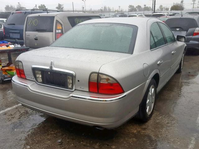 1LNHM86S44Y653383 - 2004 LINCOLN LS SILVER photo 4