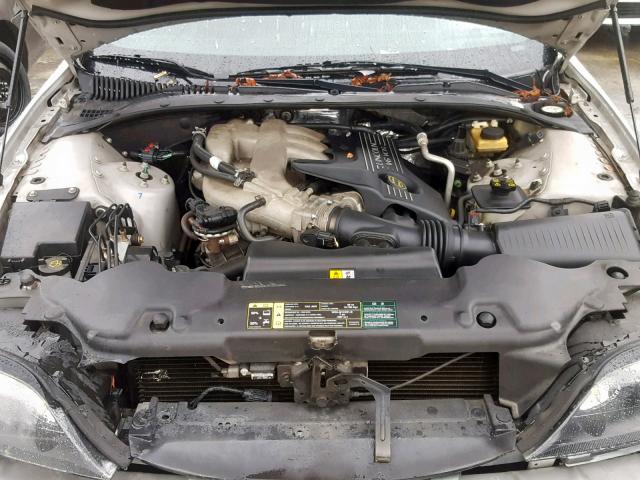 1LNHM86S44Y653383 - 2004 LINCOLN LS SILVER photo 7