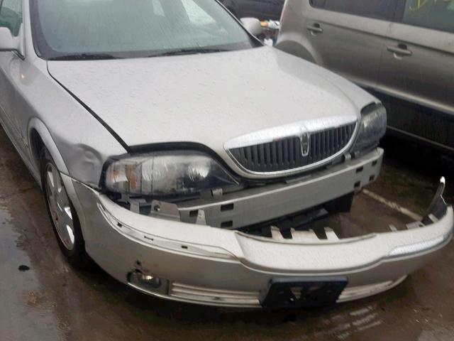1LNHM86S44Y653383 - 2004 LINCOLN LS SILVER photo 9