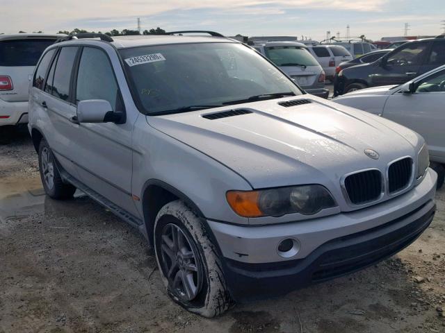 WBAFA53501LM72935 - 2001 BMW X5 3.0I SILVER photo 1