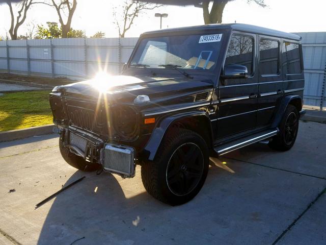 WDCYC7DH9JX294732 - 2018 MERCEDES-BENZ G 63 AMG BLACK photo 2