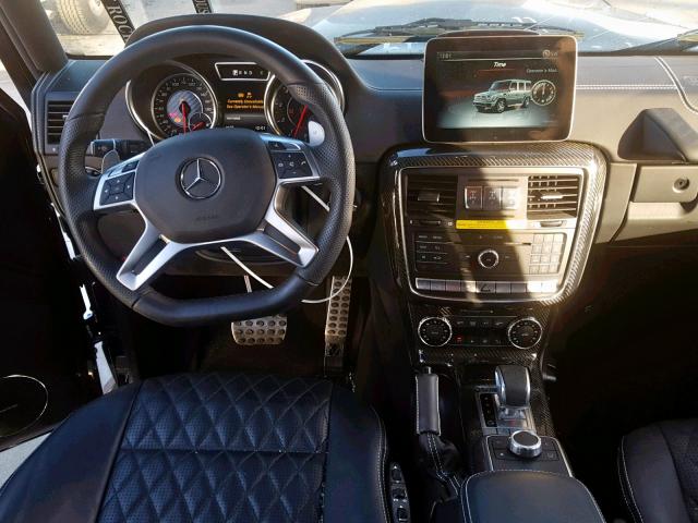 WDCYC7DH9JX294732 - 2018 MERCEDES-BENZ G 63 AMG BLACK photo 9